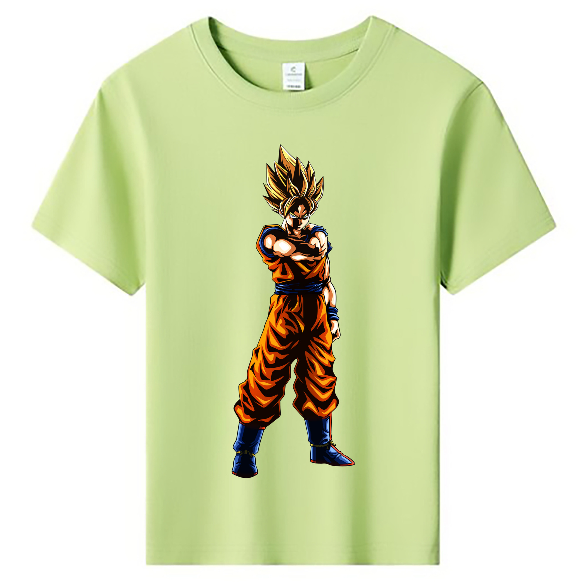 （画像用） ドラゴンボール 孫 悟飯（そんごはん）DRAGON BALL Son Gohan 綿100％キッズTシャツ（フロントプリント）